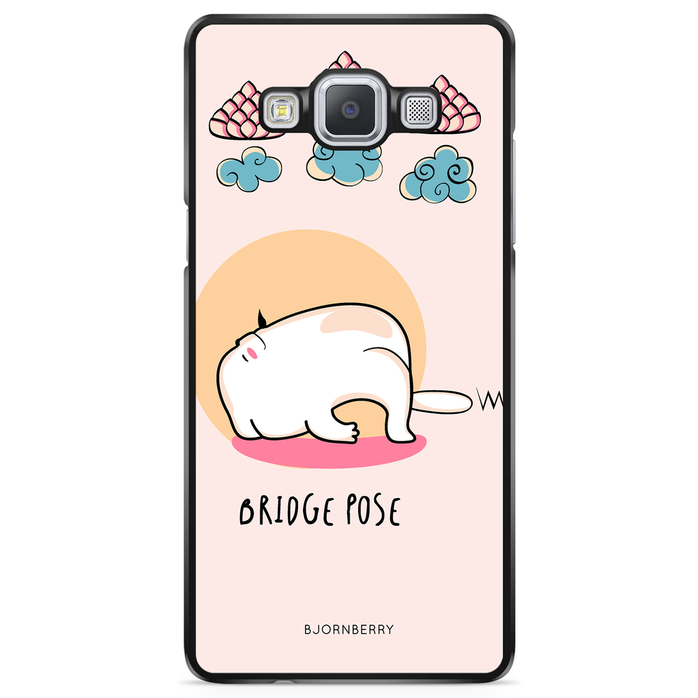 Samsung Galaxy A5 (2015) Case - Yoga Cat Bridge Pose