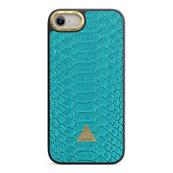 Naive iPhone 8/SE (2020/2022) Skal - Turquoise Snake