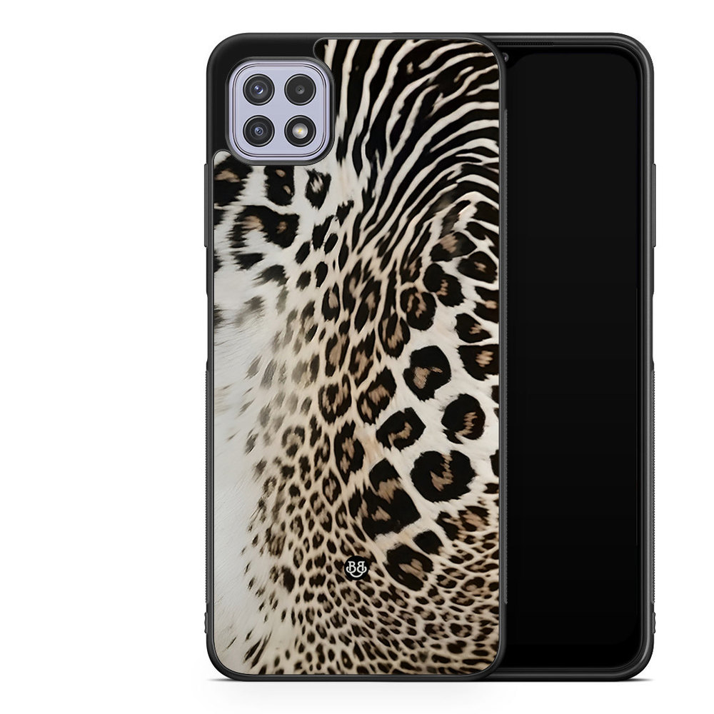Samsung Galaxy A22 4G Case - WILD BLOOM - Leopard Fade