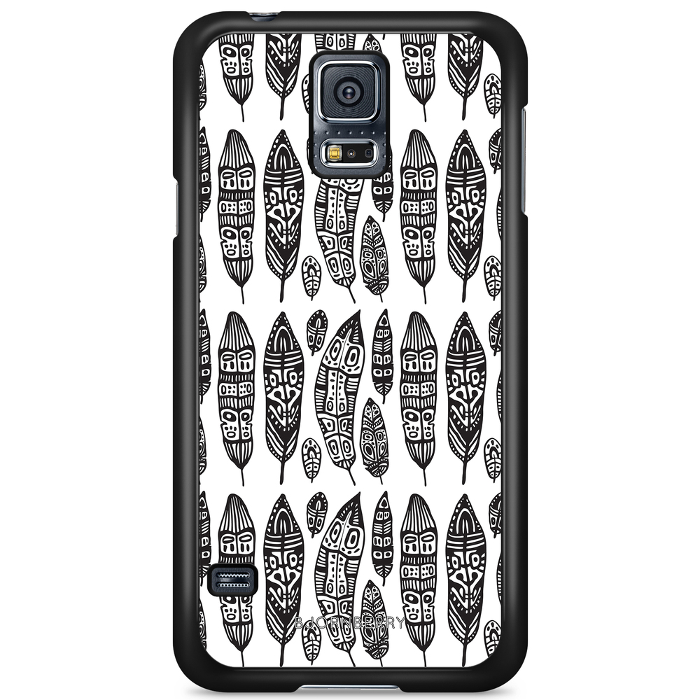 Samsung Galaxy S5/S5 NEO Case - Vintage Feathers
