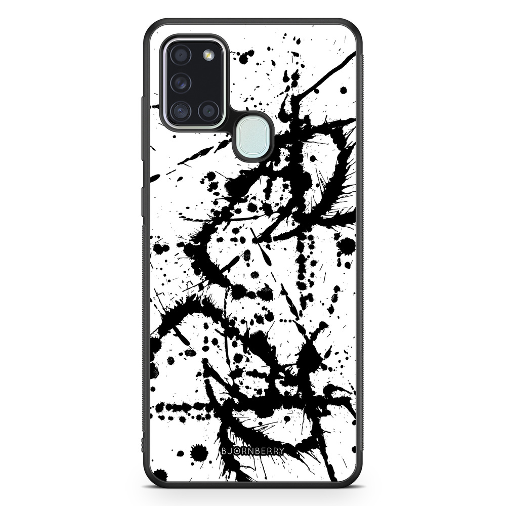 Samsung Galaxy A21s Case - Black Blot