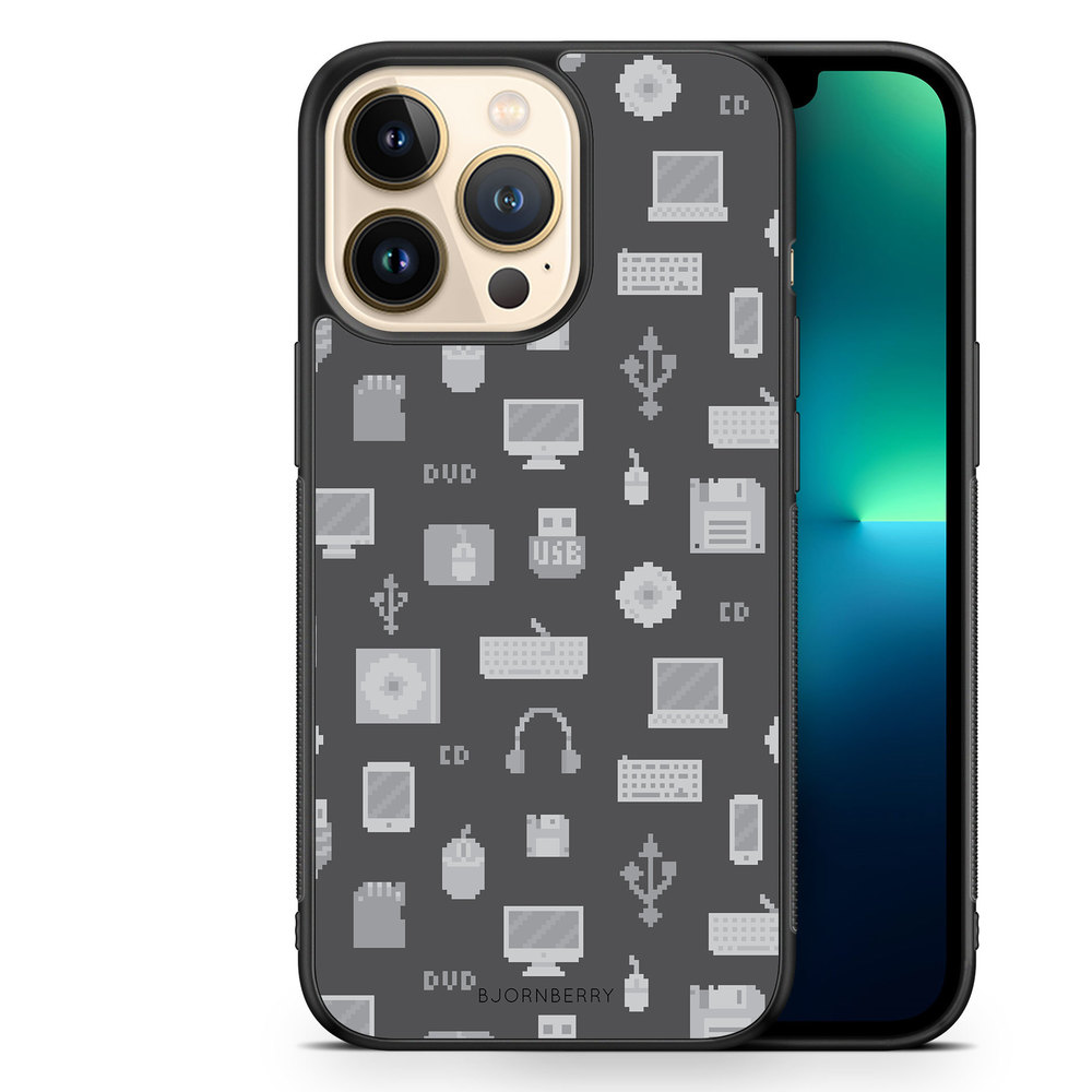 iPhone 13 Pro Case - Pixel Art Computer