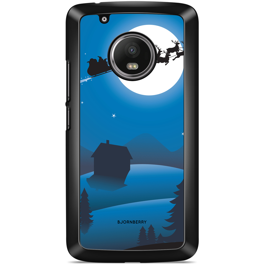 Moto G5 Plus Case - Festive Sleigh
