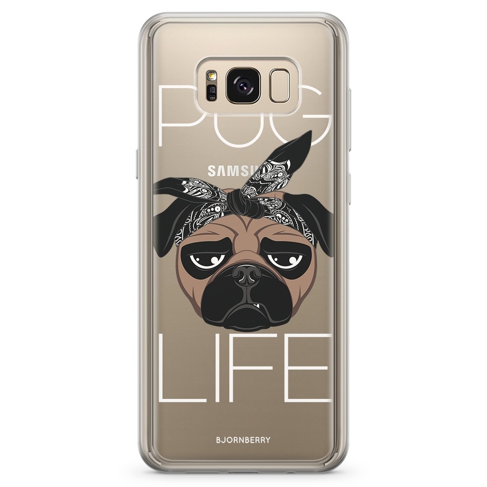Samsung Galaxy S8 Plus Fashion Skal - Pug Life