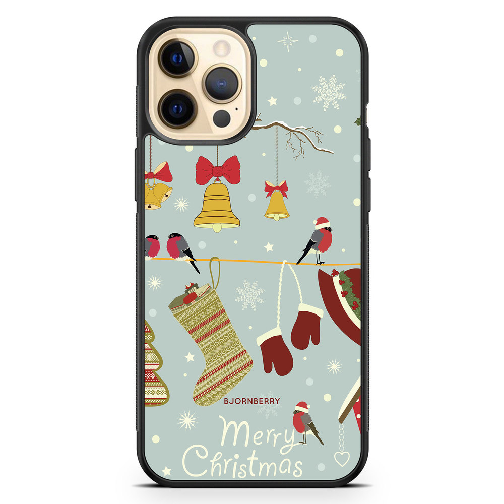 iPhone 12 Pro Max Case - Christmas Owls