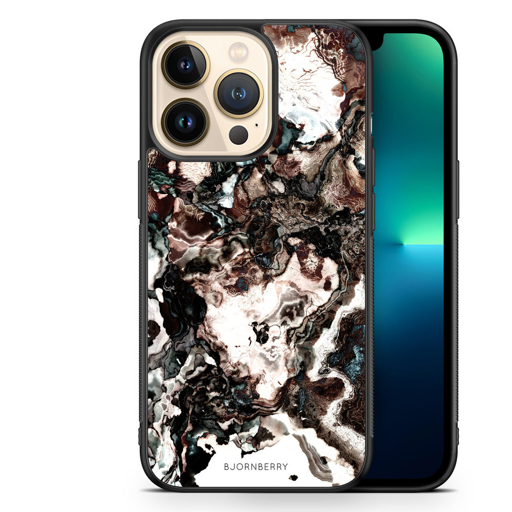 iPhone 13 Pro Case - Marble Brown