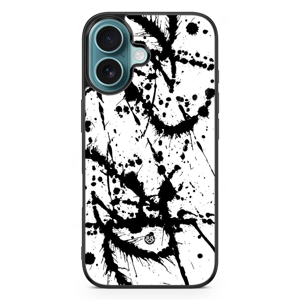 iPhone 16 Case - Black Blot