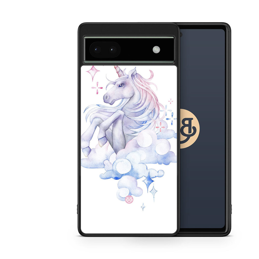 Google Pixel 6a Case - Watercolor Unicorn