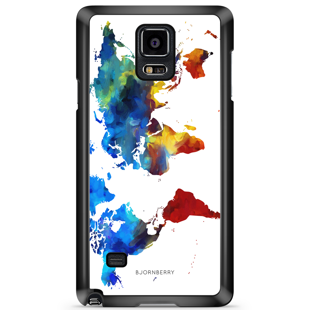 Samsung Galaxy Note 4 Case - World Map