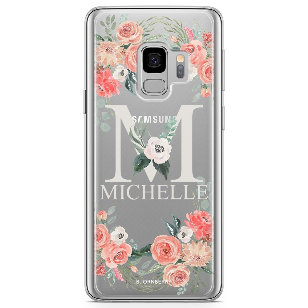 Samsung Galaxy S9 Case Fashion Custom - Monogram Name
