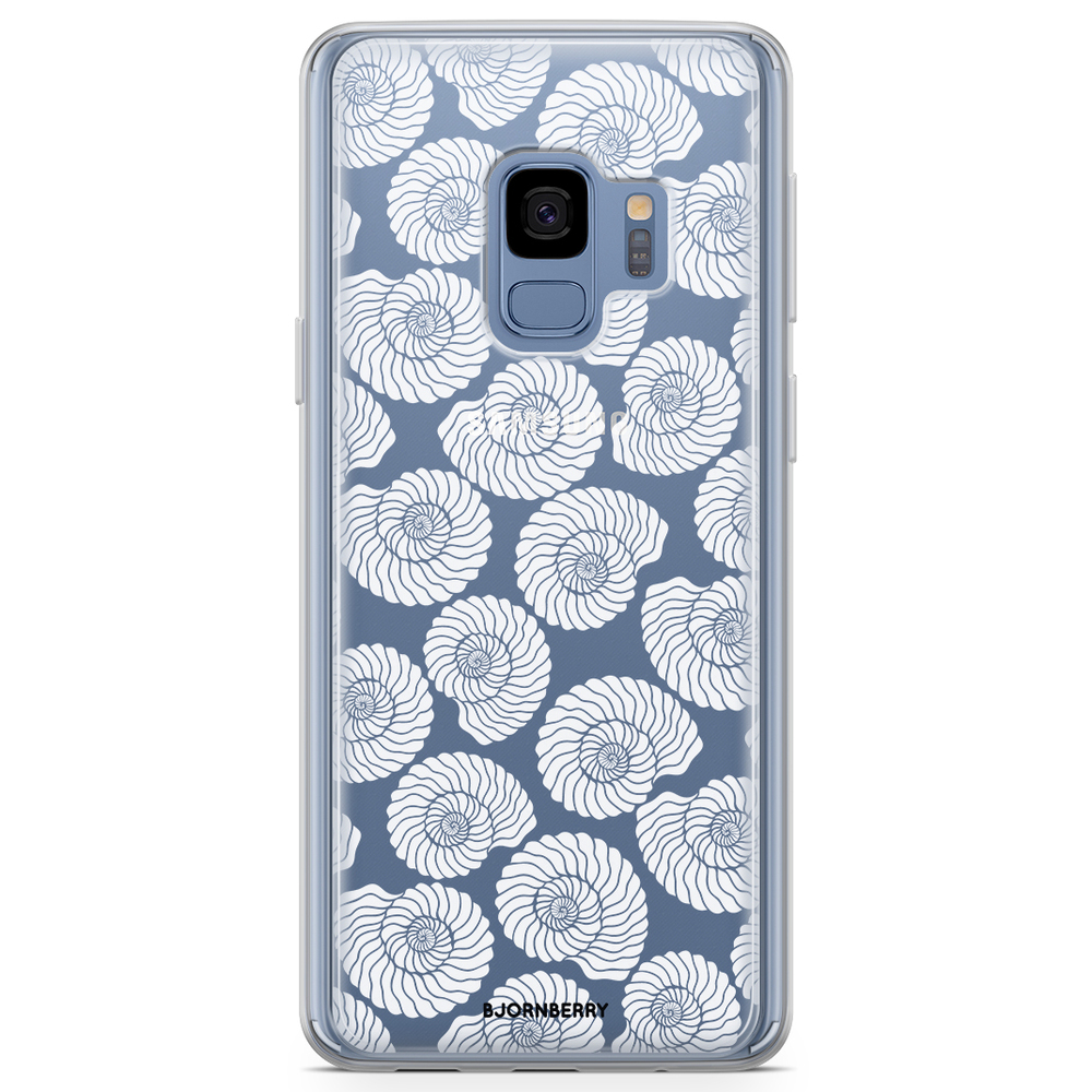 Samsung Galaxy S9 Fashion Case - Seashell BW