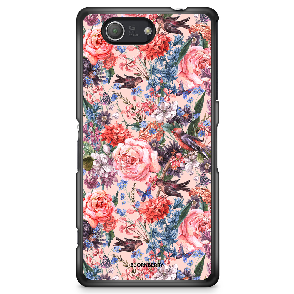 Sony Xperia Z3 Compact Case - Birds & Flowers