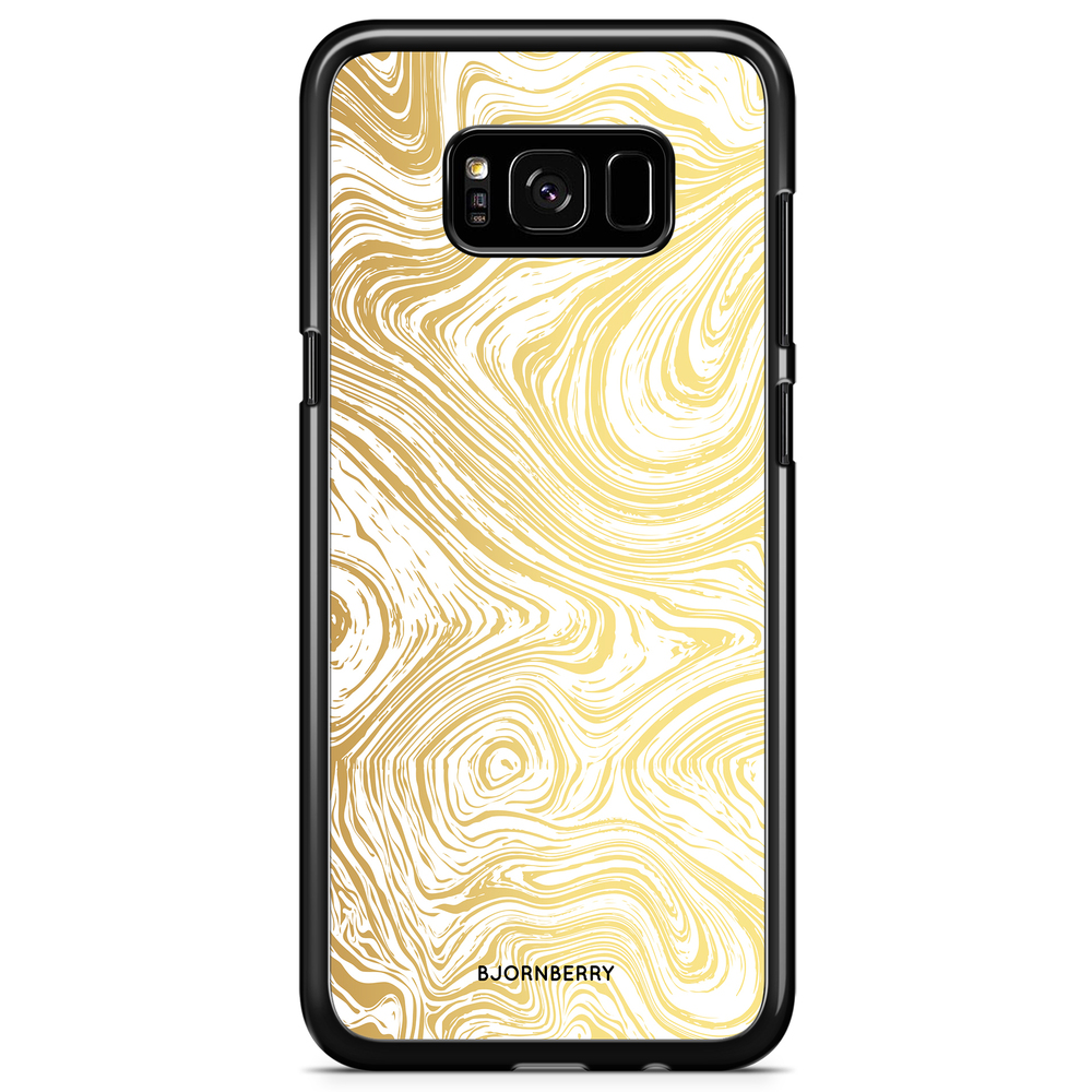 Samsung Galaxy S8 Plus Case - Gold Marble
