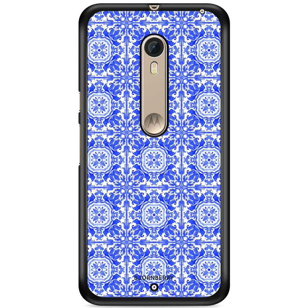 Moto X Style Skal - Blått Kakel