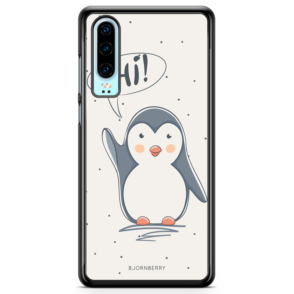 Huawei P30 Case - Cute Penguin