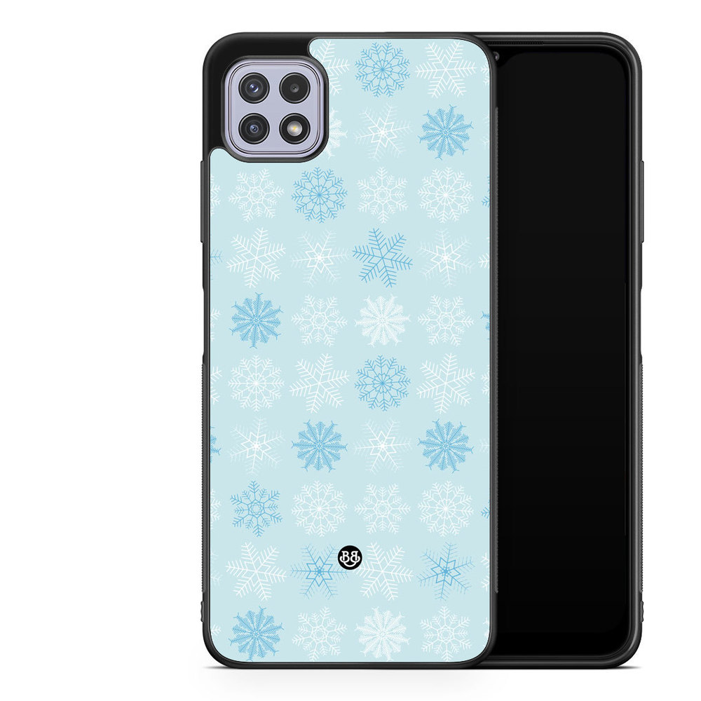 Samsung Galaxy A22 4G Skal - VINTERSKEN - Frost