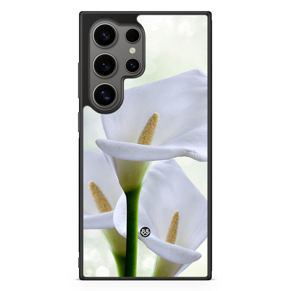 Samsung Galaxy S24 Ultra Case - White Flower
