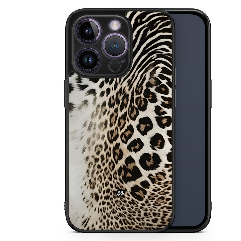 iPhone 14 Pro Case - WILD BLOOM - Leopard Fade