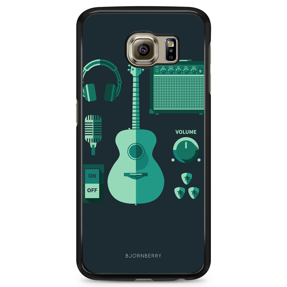 Samsung Galaxy S6 Edge Skal - Gitarr
