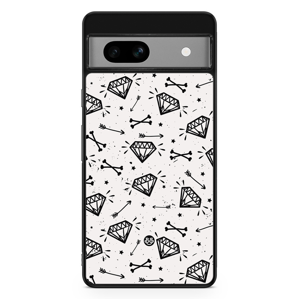 Google Pixel 7a Case - Diamond Pattern