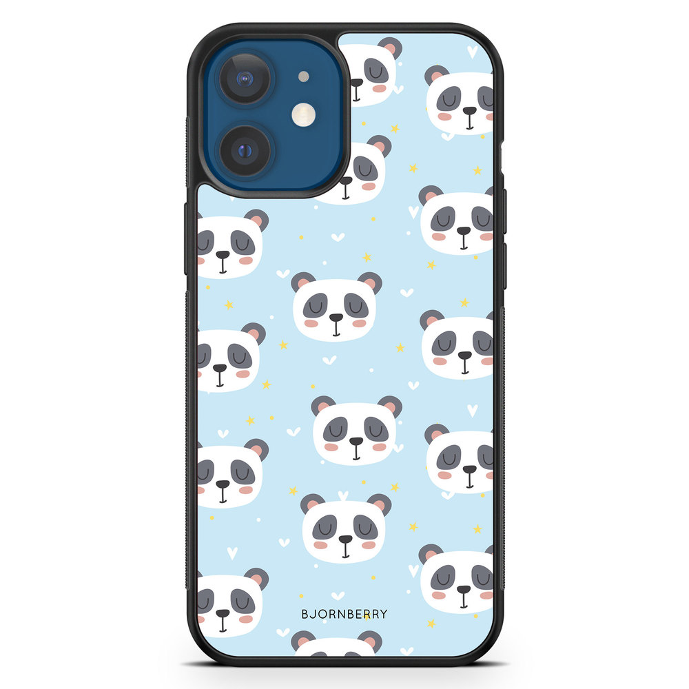 iPhone 12 Mini Case - Panda Pattern