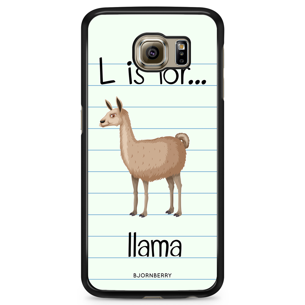 Samsung Galaxy S6 Edge Case - L Is For Llama