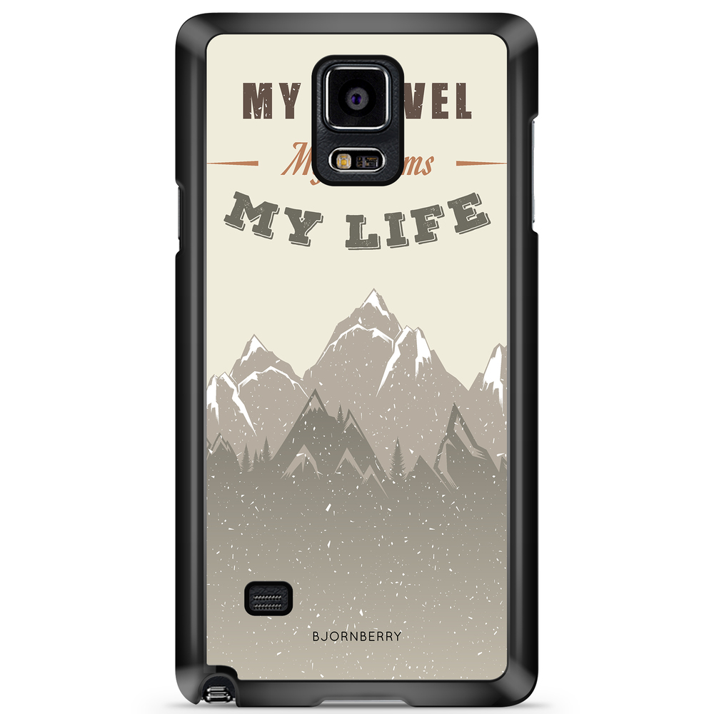 Samsung Galaxy Note 4 Case - My Travels, My Life