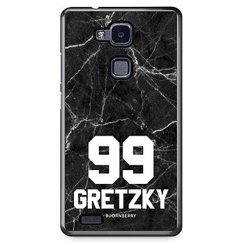 Huawei Honor 5X Case Custom - Black Marble Number