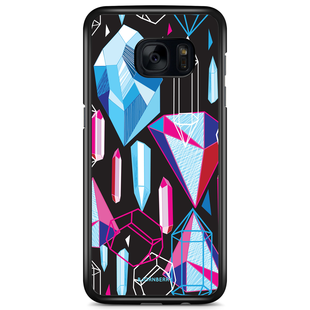 Samsung Galaxy S7 Edge Case - Diamond Pattern