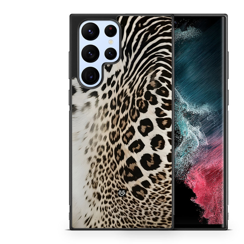 Samsung Galaxy S23 Ultra 5G Case - WILD BLOOM - Leopard Fade