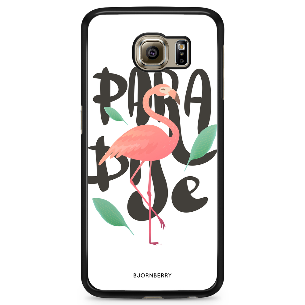 Samsung Galaxy S6 Edge Case - Paradise Flamingo