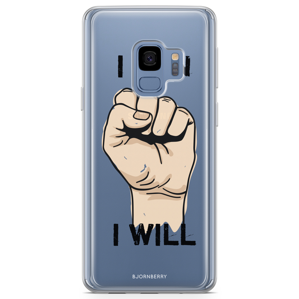 Samsung Galaxy S9 Fashion Case - I CAN I WILL