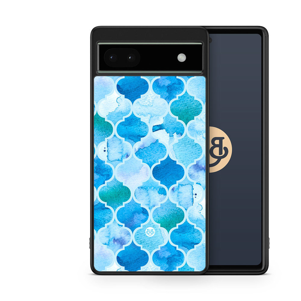Google Pixel 6a Case - Watercolor Moroccan