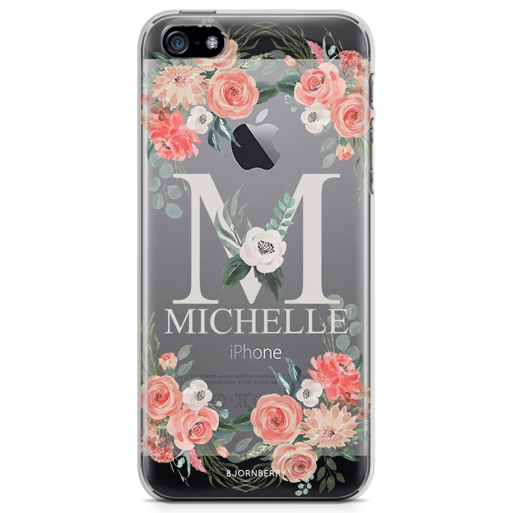iPhone 5/5S/SE (2016) TPU Custom Case  - Monogram Name