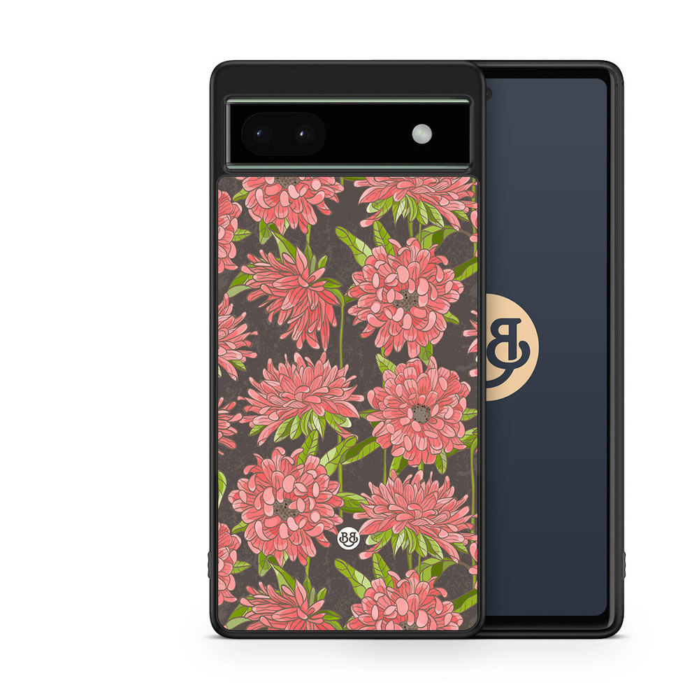 Google Pixel 6a Case - Floral Pattern