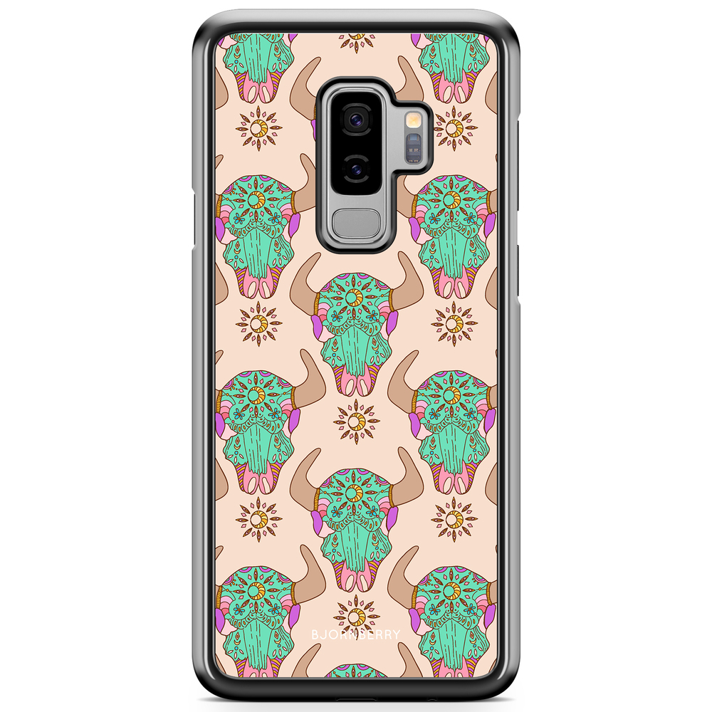 Samsung Galaxy S9 Plus Case - Beautiful Skulls