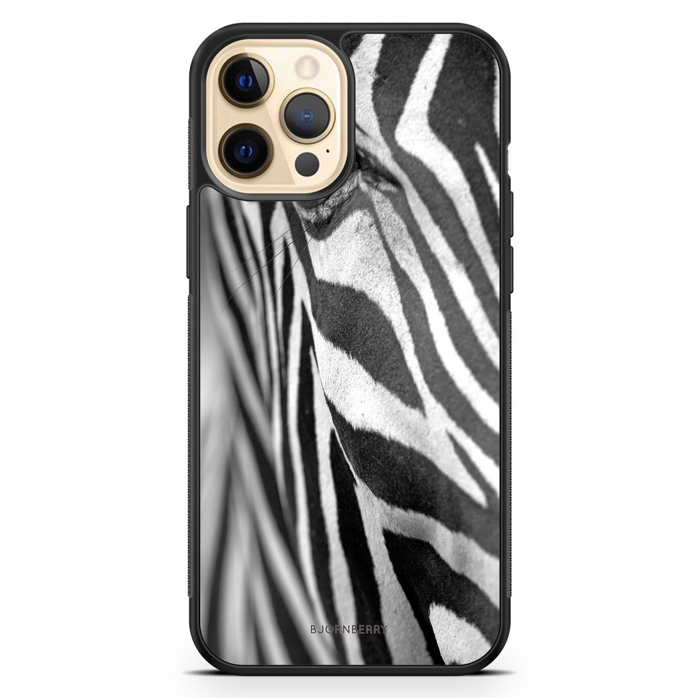 iPhone 12 Pro Max Case - Zebra Eye