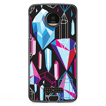 Moto Z2 Play Case - Diamond Pattern