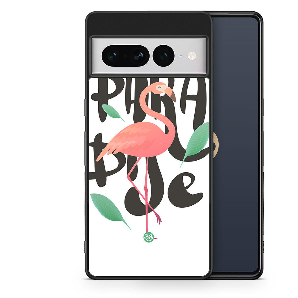 Google Pixel 7 Pro Case - Paradise Flamingo