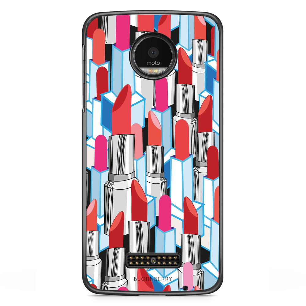 Moto Z2 Play Case - Lipsticks