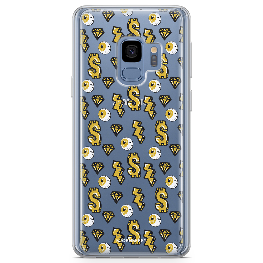 Samsung Galaxy S9 Fashion Case - Dollar Pattern