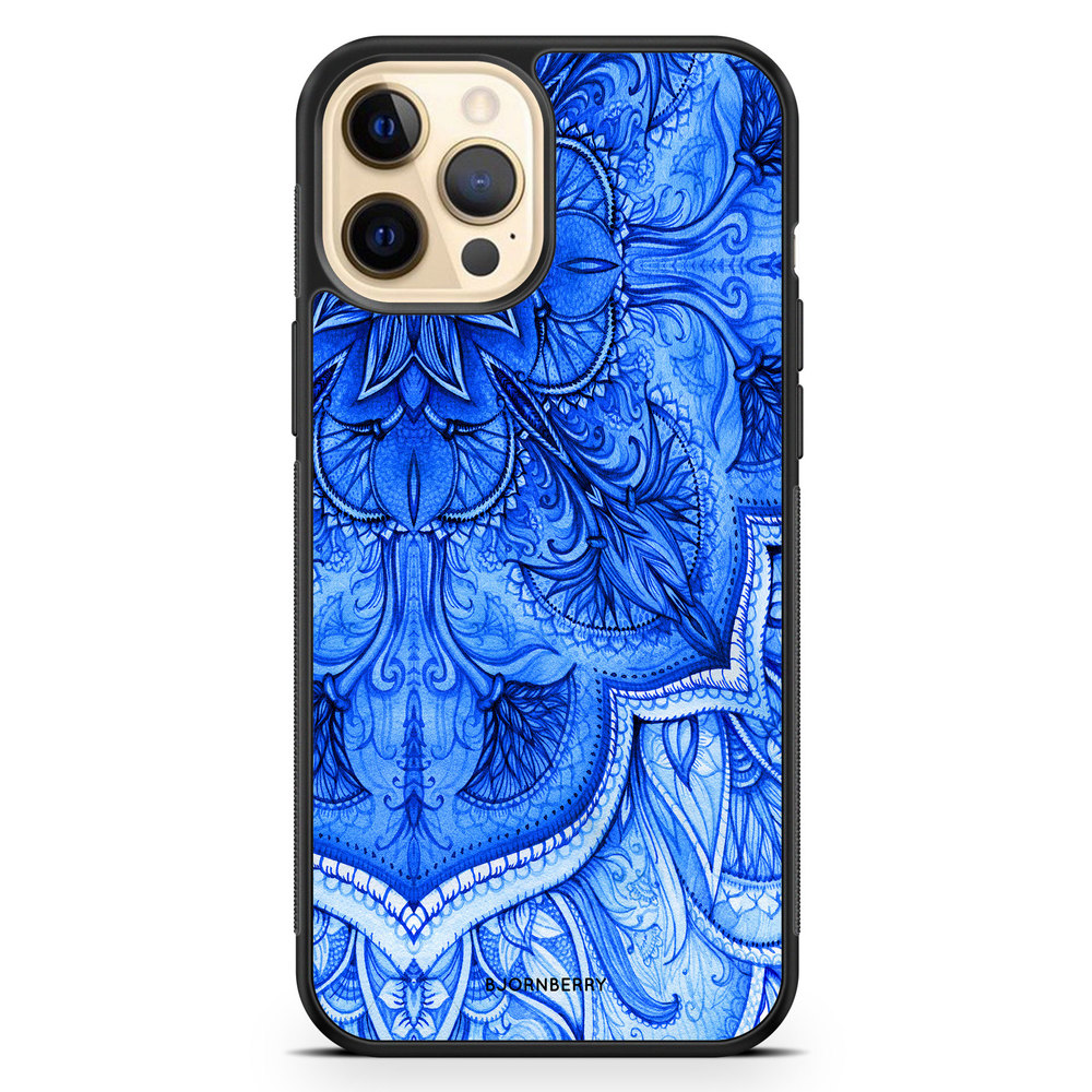 iPhone 12 Pro Max Case - Blue Vintage