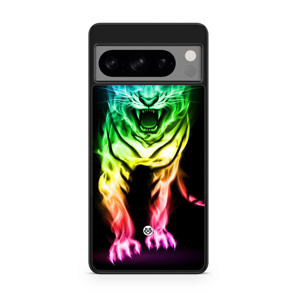 Google Pixel 8 Pro Case - Fire Tiger