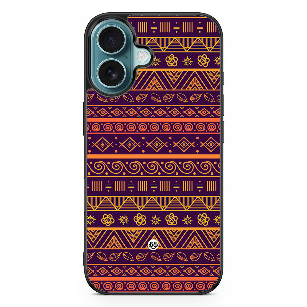 iPhone 16 Case - Tribal Pattern