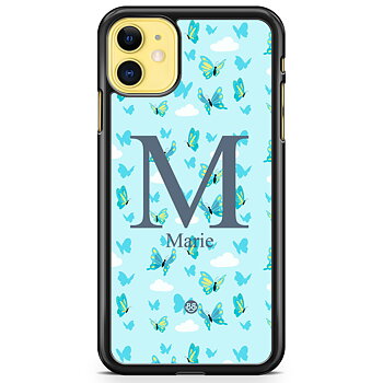 iPhone 11 Custom Case - AWAKEN - Butterfly Blue