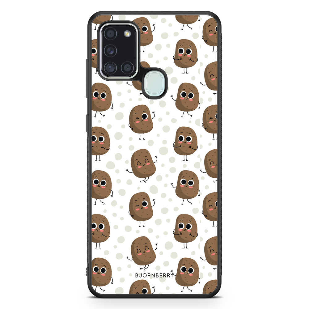 Samsung Galaxy A21s Case - Cute Potatoes