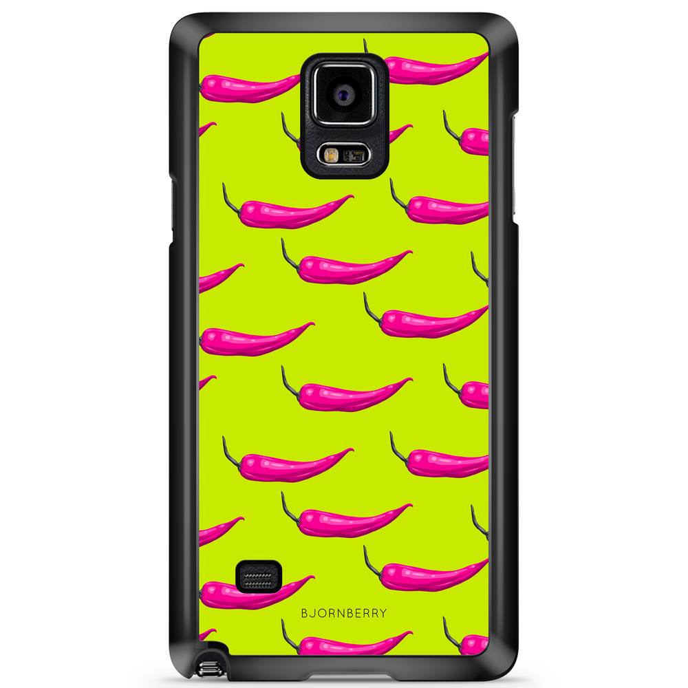 Samsung Galaxy Note 4 Case - Chilli Pattern