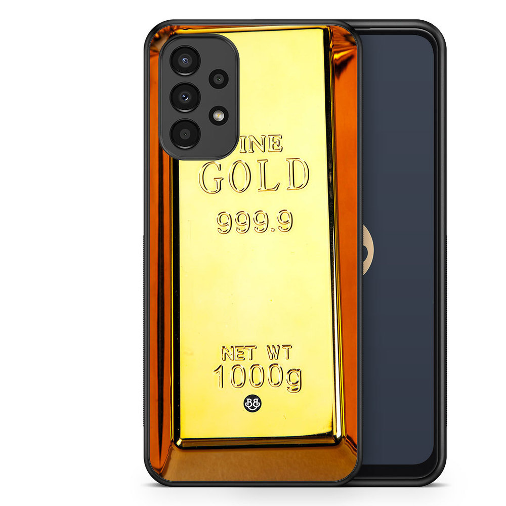 Samsung Galaxy A13 Case - Gold brick