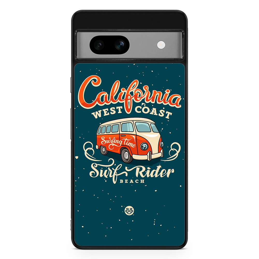 Google Pixel 7a Case - California Surf