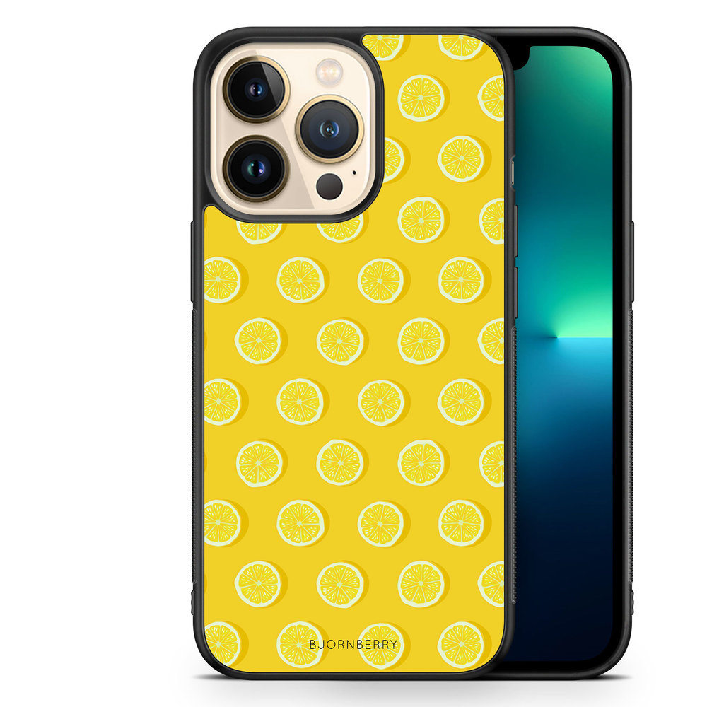 iPhone 13 Pro Case - Lemon Pattern
